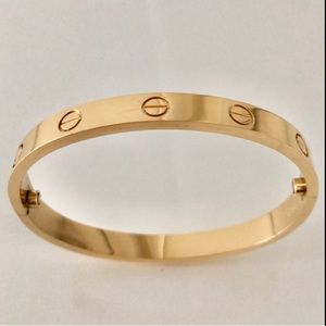 Screw Gold Bracelet Classic Model